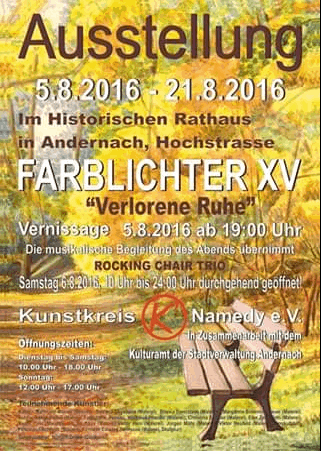 Farblichter XV als Gastaussteller in Andernach